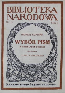 Wybór pism w przekładzie polskim 1926 r