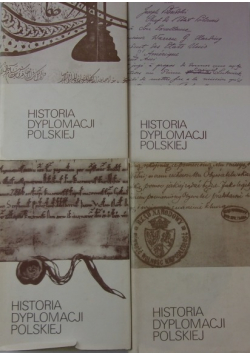 Historia dyplomacji polskiej Tom od I do IV