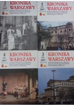 Kronika Warszawy. Zestaw 4 książek