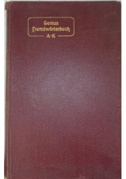 Neues groszen fremdmorterBuch, 1913r.