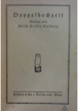Doppelhochzeit, 1918 r.
