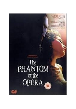 The Phantom of the opera, dvd