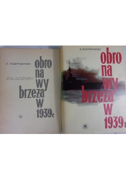 Obrona wybrzeża w 1939r,zestaw 2 książek