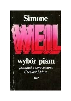 Weil. Wybór pism
