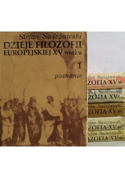 Dzieje filozofii Europejskiej XV wieku Tom 1 do 6