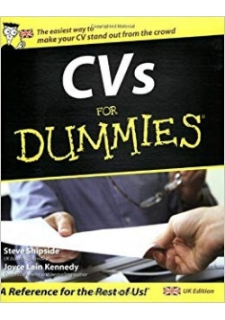 CVs for Dummies UK Edition