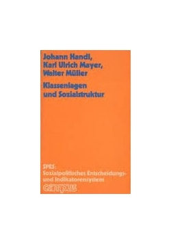 Klassenlagen und Sozialstruktur