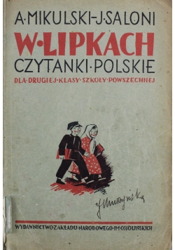 W lipkach czytanki polskie 1933 r.