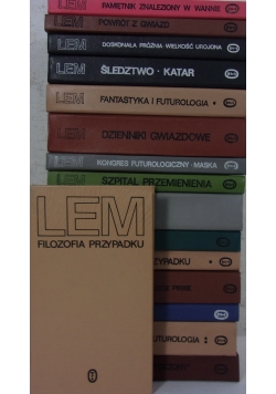Lem, zestaw 16 książek