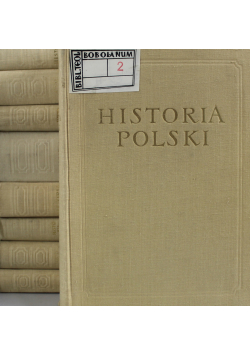 Historia Polski Tom od 1 do 9