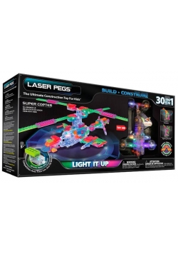 Klocki laser pegs 30 w 1 Supercopter