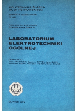 Laboratorium Elektrotechniki Ogólnej