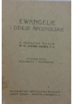 Ewangelie i dzieje apostolskie, 1939 r.