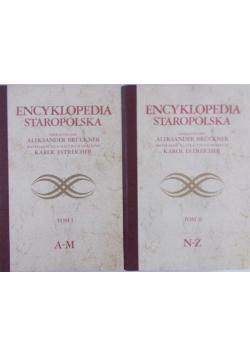 Encyklopedia staropolska, Tom I-II