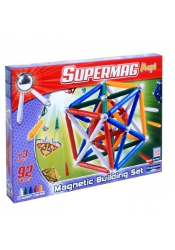 Klocki konstrukcyjne. SupermagMaxi Classic 92