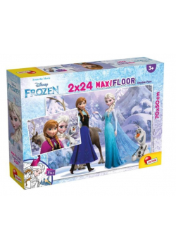 Puzzle Supermaxi 2x24 Kraina Lodu