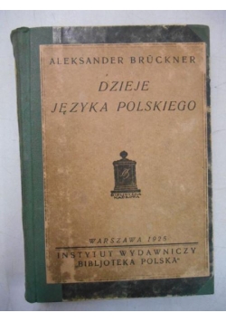 Dzieje języka polskiego, 1925 r.