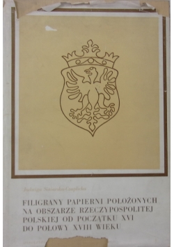 Filigrany Papierni Położonych