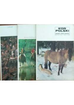Koń Polski, zestaw 3 książek, 1978 r.