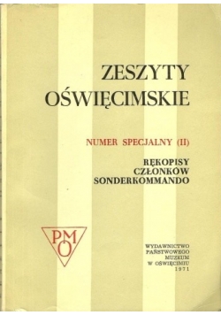 Home Książki Czasopisma Zeszyty Oświęcimskie Numer specjalny II