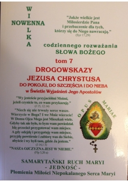 Wielka Nowenna Tom 7 Drogowskazy Jezusa Chrystusa
