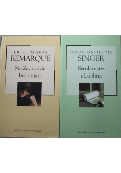 Na zachodzi bez zmian / Sztukmistrz z Lublina