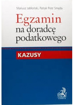 Egzamin na doradcę podatkowego Kazusy