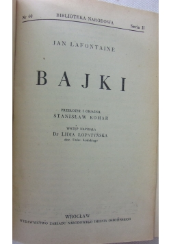 Lafontaine Bajki