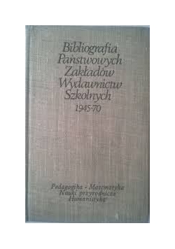 Bibliografia Państwowych Zakładów Wydawnictw Szkolnych