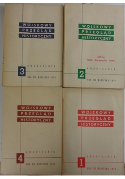 Wojskowy przegląd historyczny, 4 tomy
