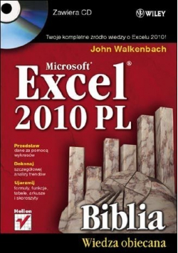 Excel 2010 PL Biblia plus płyta CD