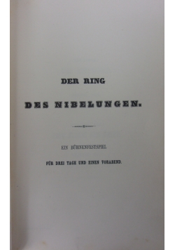 Der ring des Nibelungen