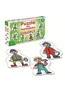 Puzzle dla maluszków - chłopcy ALEX