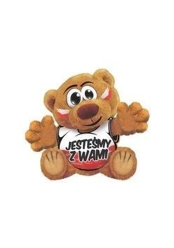 Funny Bear Kibic. Jesteśmy z Wami