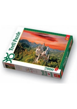 Puzzle 2000 Zamek Neuschwanstein, Bawaria TREFL