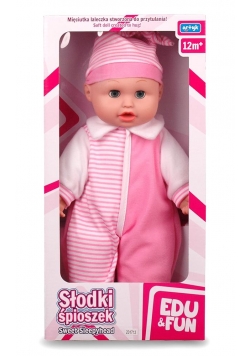 Lalka słodki śpioszek