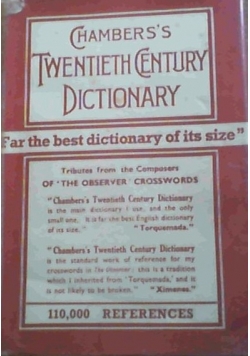 Chambers's Twentieth Century Dictionary,1936r.