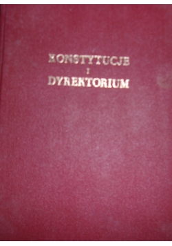 Konstytucje  i Dyrektorium