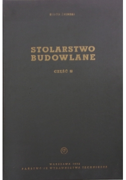 Stolarstwo budowlane część II