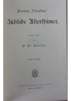 Judische Altertumer