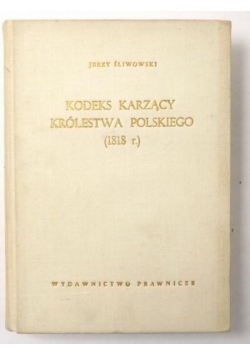 Kodeks karzący Królestwa Polskiego (1818 r.)