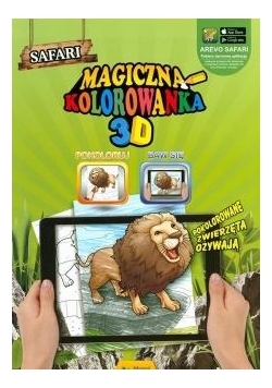 Magiczna kolorowanka 3D - Safari