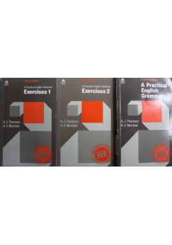 A practical English Grammar Exercises 3 książki