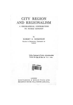 City region and regionalism, 1947r.