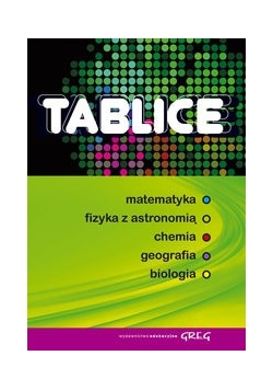 Tablice matematyka fizyka z astronomią chemia geografia biologia
