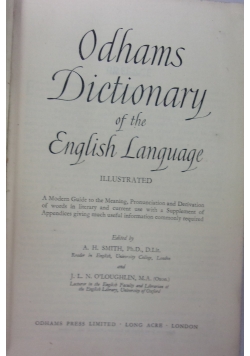Odhams Dictionary of the English Language, 1948 r.