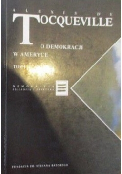 O demokracji w Ameryce tom 1
