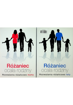 Różaniec ocala rodziny Książka dwustronna