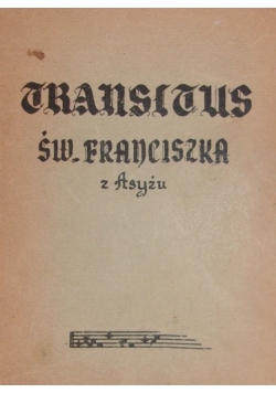 Transitus św. Franciszka z Asyżu