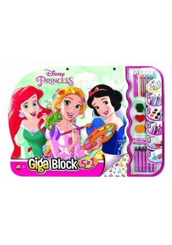 Giga Block - Zestaw dla artysty 5w1 - Princess